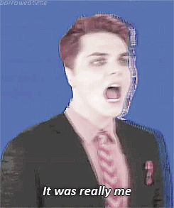 borrowedtiime:  There was really nothing I could do   Gerard Way // Millions   