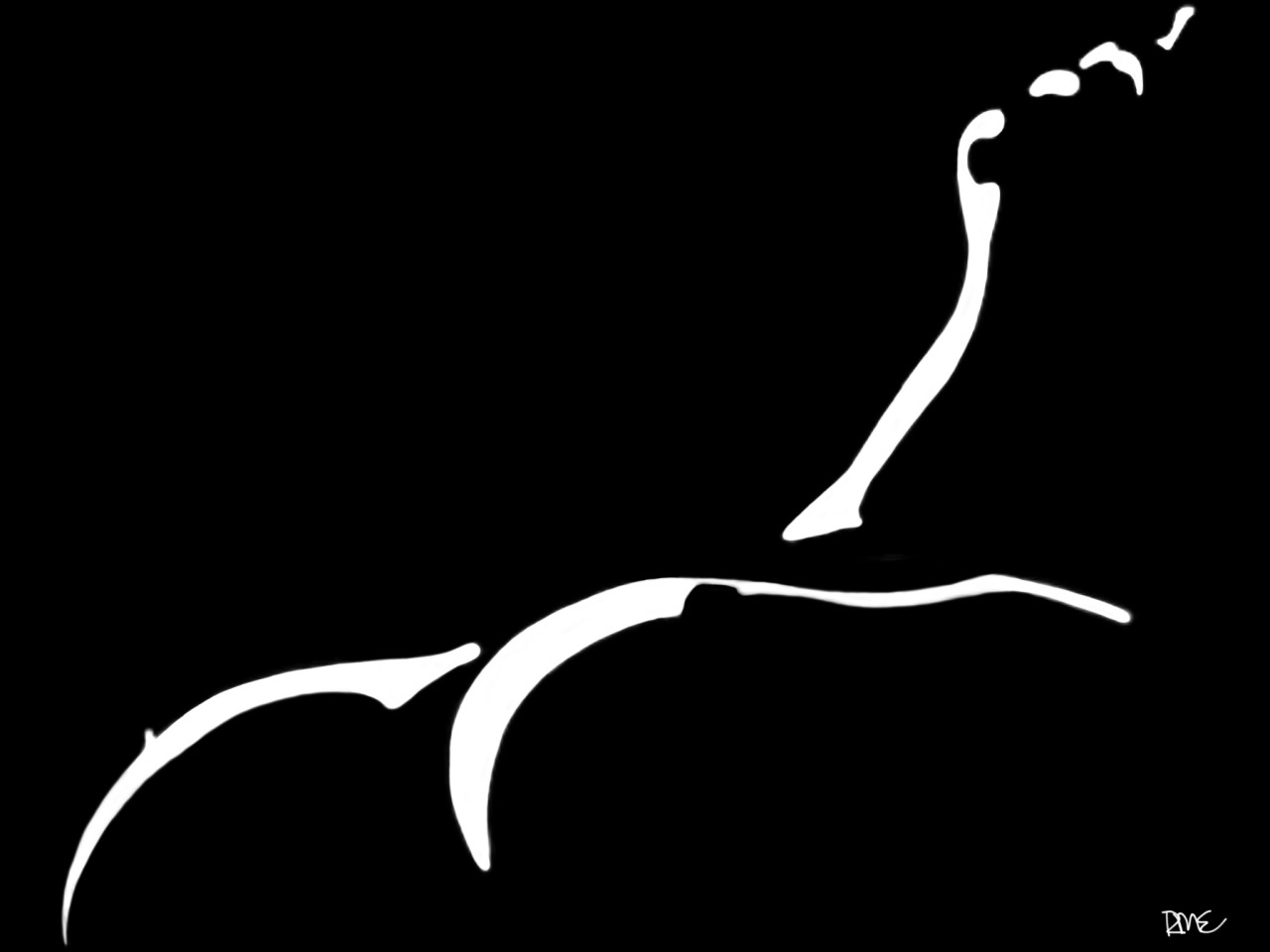 sir-render:  Head thrown back. Caught in the moment of bliss.  Drawn by Sir-Render.tumbr.com