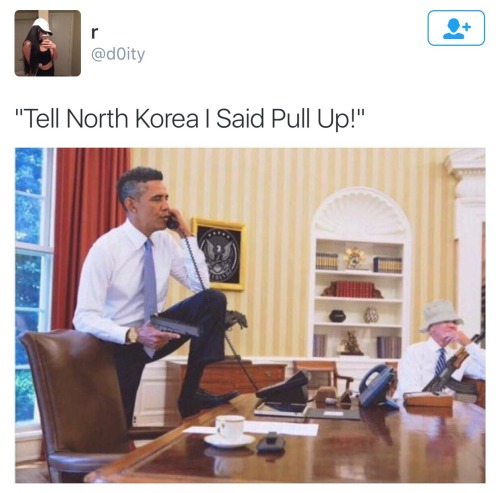 leksa-trash:This North Korea drama bringin out the best memes