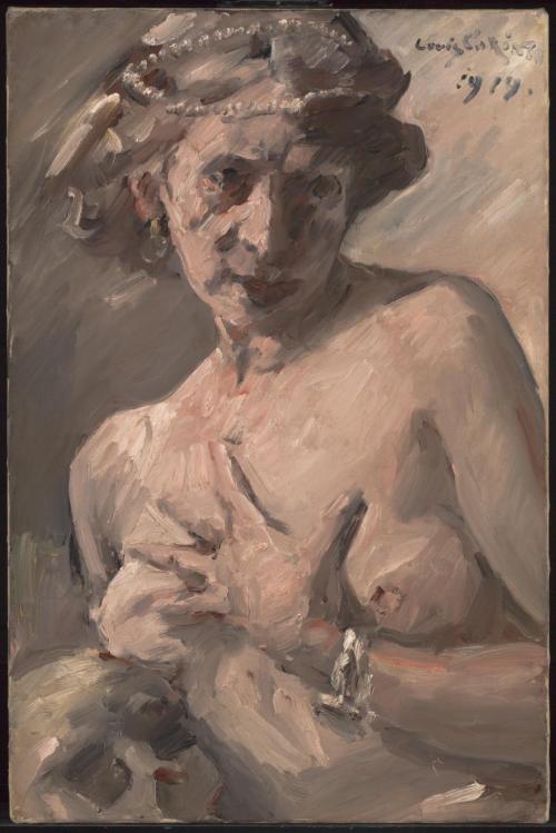 Magdalen with Pearls in her Hair, Lovis Corinth, 1919, Tatedate inscribed Purchased 1991Size: suppor