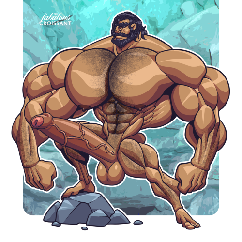 gravity-falls-hunks:  A super top heavy cave hunk on the prowl.  Yeah Baby, Yeah~