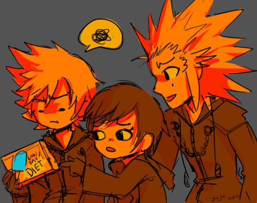 jojo56830:  Xion Appreciation Week - Day 3 Favorite relationship: Xion and her boys. not only do they work as a trio but also as duos. and As duos, they never forget the absent # 3  ᴿᵒˣᵃˢ, ʸᵒᵘ ᵇᵒᵘᵍʰᵗ ᵈᶦᵉᵗ⋅ ᵈᵒᶰ'ᵗ