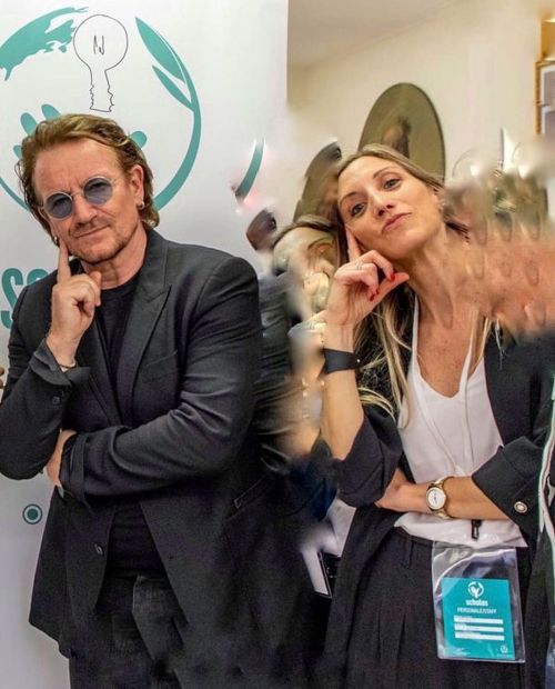 #Repost @virginia_priano ・・・ Mis momentos con #Bono (y digamos y admíranos, a veces en el tra