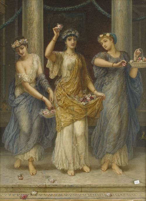 monsieurleprince:Augustus Jules Bouvier (1825 - 1881) - The Three Graces