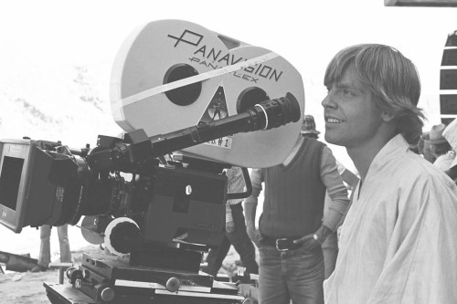 Mark Hamill on the set of Star Wars 1977 @retrostarwarsstrikesback