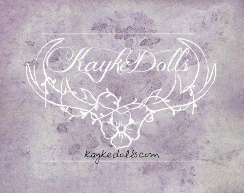kayke-knadle:Eeee!I bought my domain name finally so now it’s just kaykedolls.comI’m working on gett