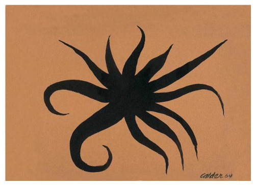 apeninacoquinete:Alexander Calder, Piovra, 1964