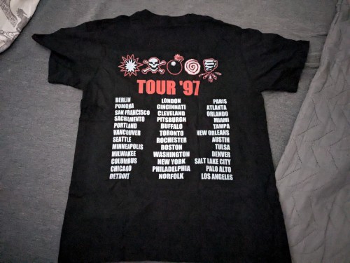 My KMFDM Tour 97 Shirt Arrived :D