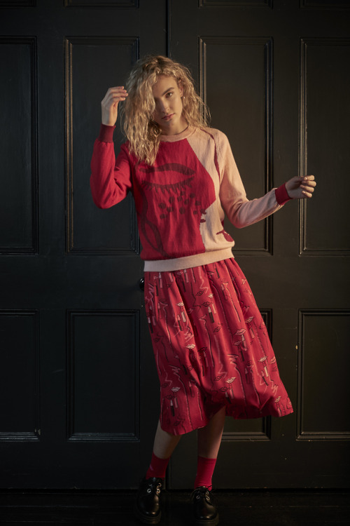 EMILY and FIN Jade Lipstick Dress