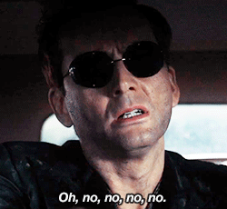 Reaction GIFs Aziraphale Part 1; Part 2 / Crowly Part 1; Part 2 / Gabriel