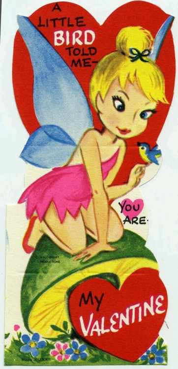 Vintage Disney Valentine’s day cards 1