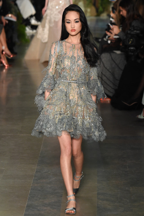 chanelwives: ming xi & jing wen @ elie saab ss15