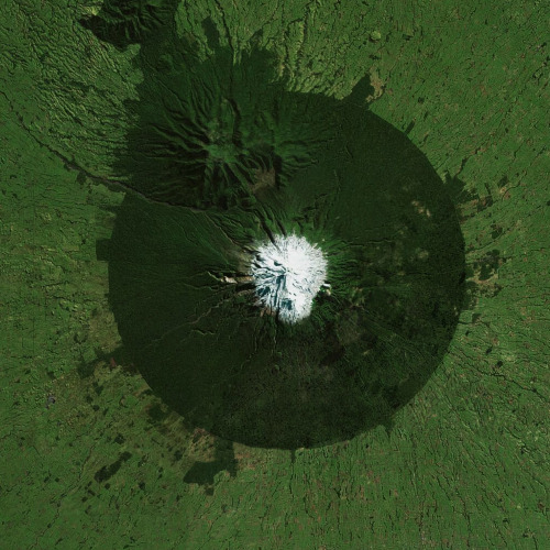 dailyoverview:Mount Taranaki, also known as Mount Egmont, is an active stratovolcano on the west coa