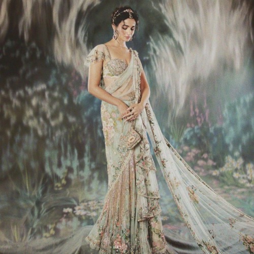 Alia Bhatt Wearing Sabyasachi At The 2024 Met Gala's "Garden Of Time". Photographed By Greg Swales.