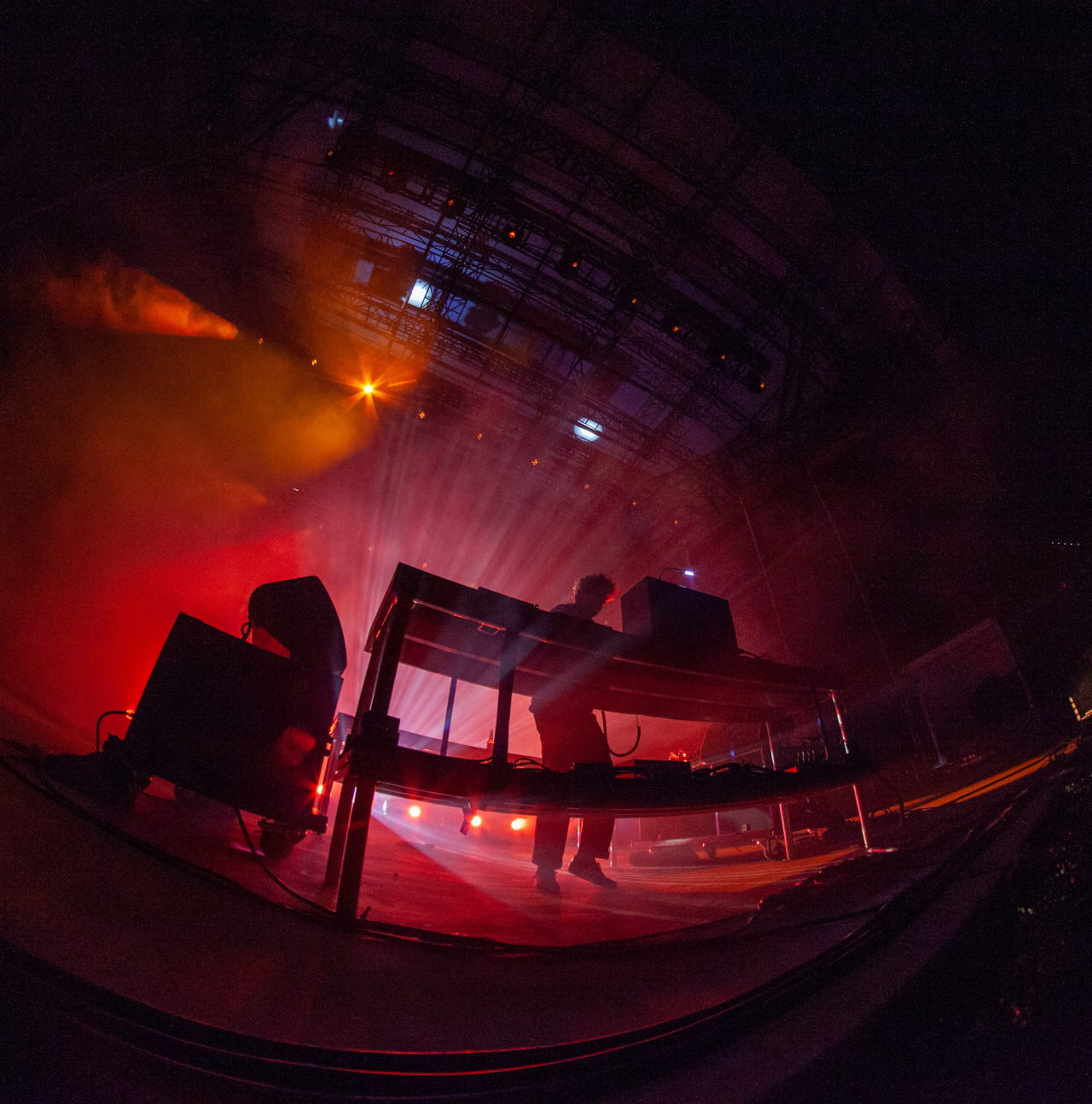 A Jamie xx, Four Tet and Floating Points Dance Party at Forest Hills Stadium