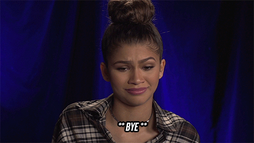iviscene: Zendaya bye gif - Google Search en We Heart It - weheartit.com/entry/184273982 rebl