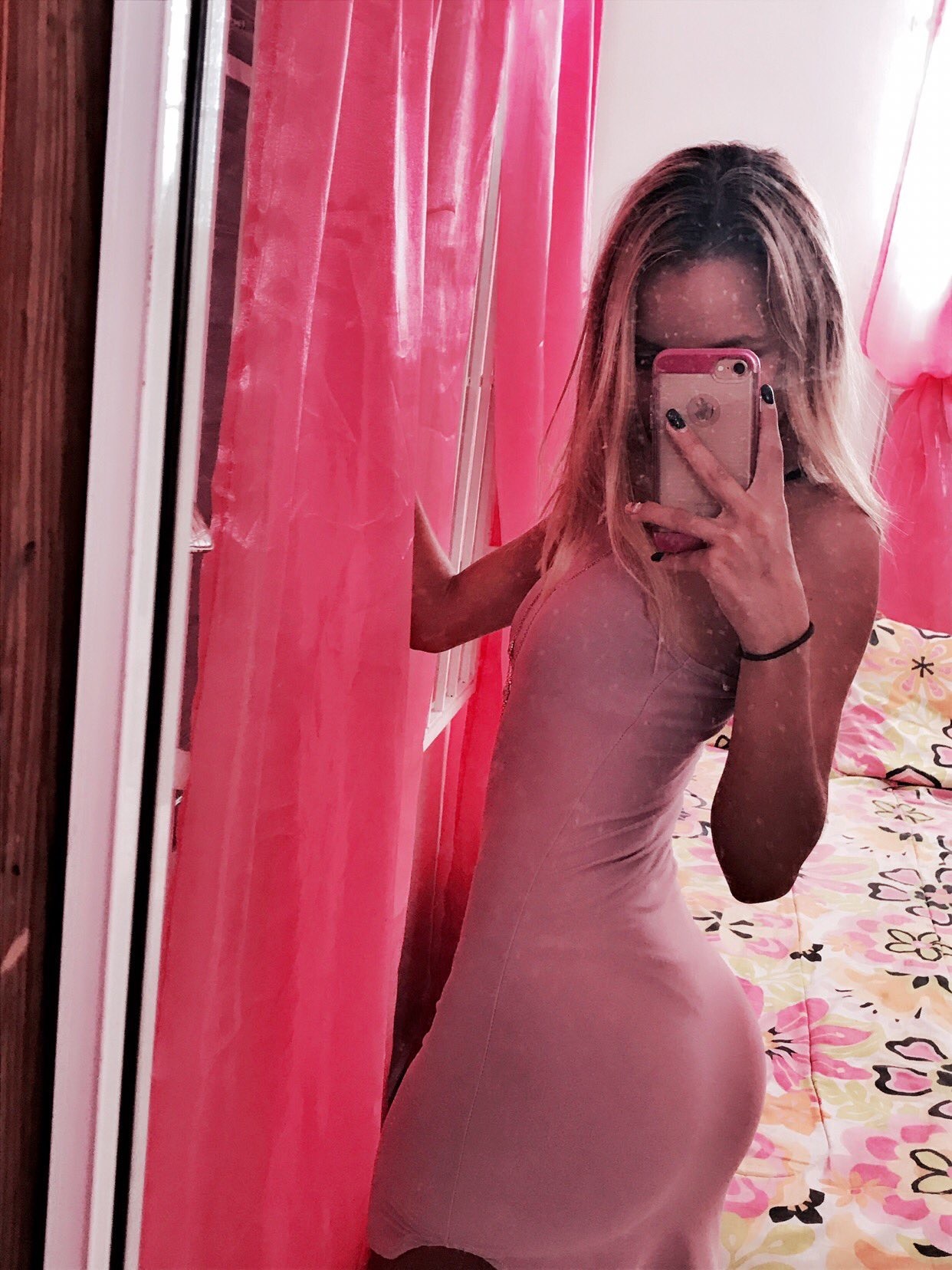 Pink dress