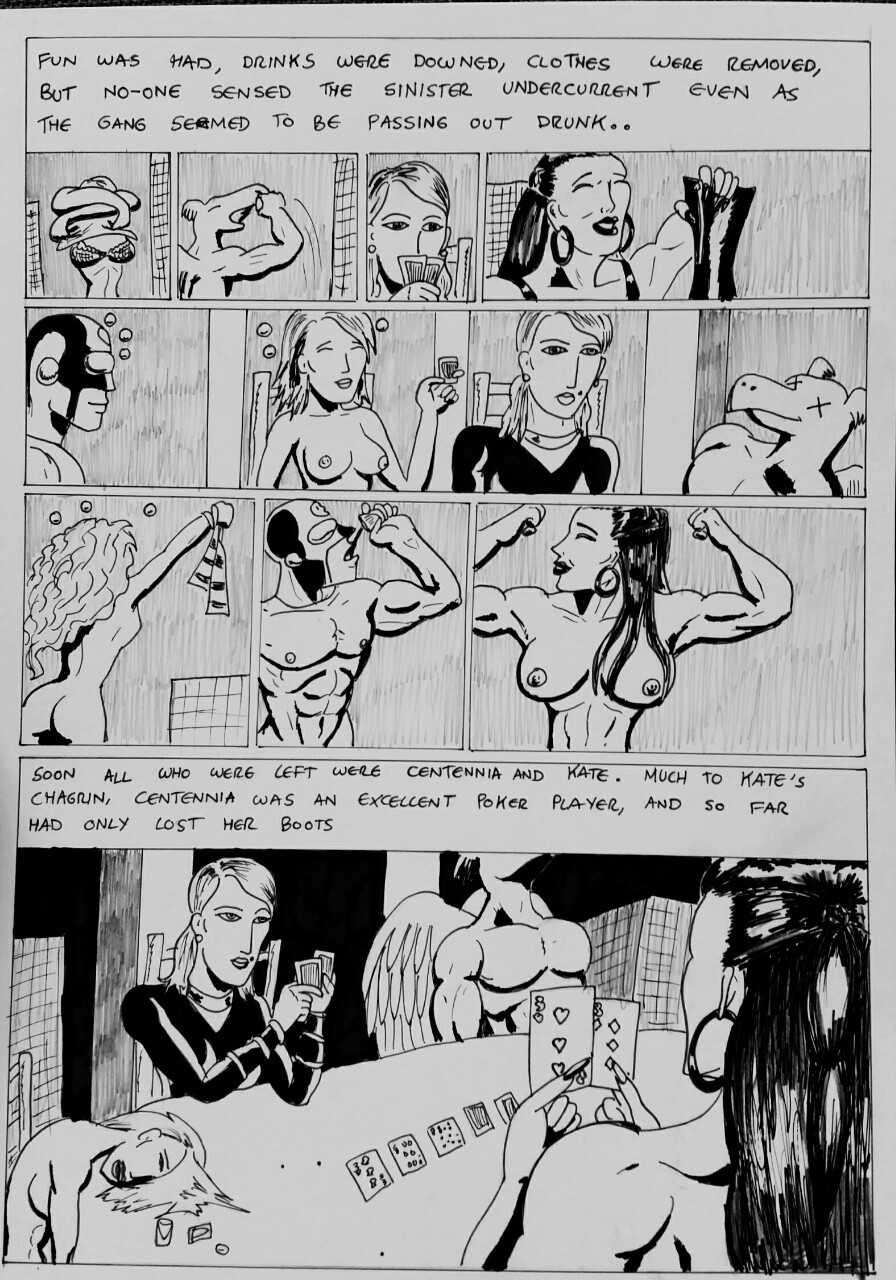 SYMBIOTE SURPRISE page 04  Kate’s nefarious scheme was going great until Centennia