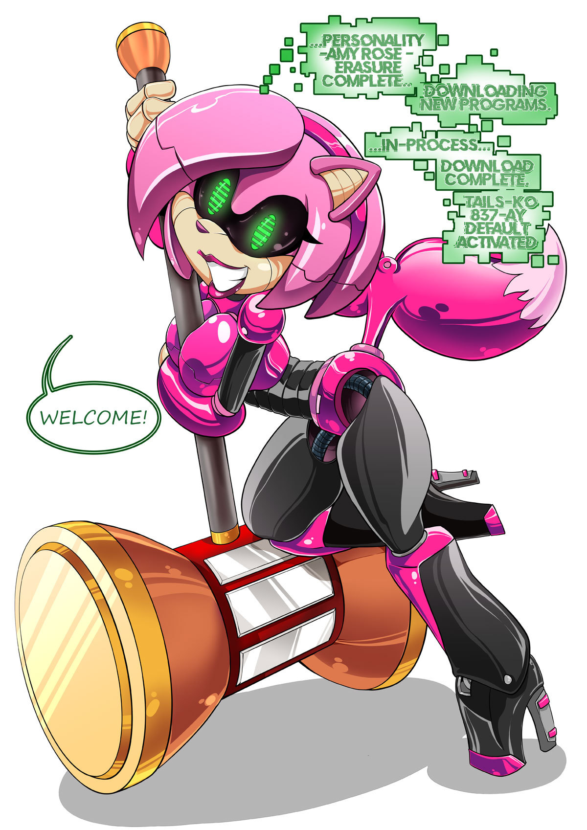 kandlin: Patreon Poll Pick Amy Tails-KOFor August my Patrons nominated and then voted