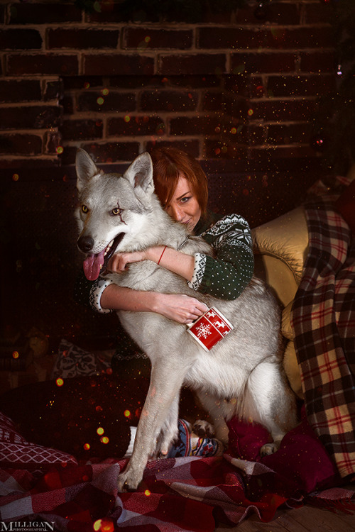   The Witcher pt.IIbased on Drakonoart’s Christmas arts http://nastyakulakovskaya.deviantart.com/ Torie as ShaniIrene as PriscillaAndrey as Dandelionphoto by me