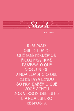 musicare:  Skank: Resposta 