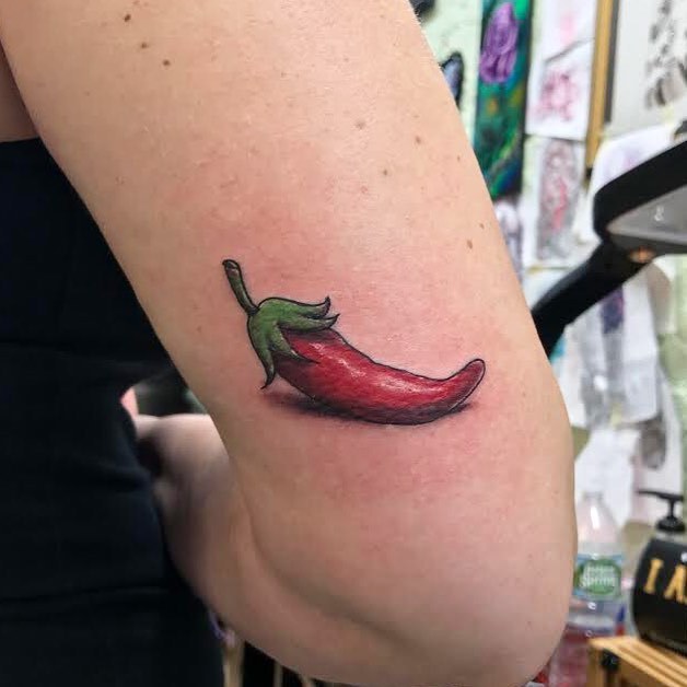 6 Silly Chili Pepper Tattoos  Tattoodo