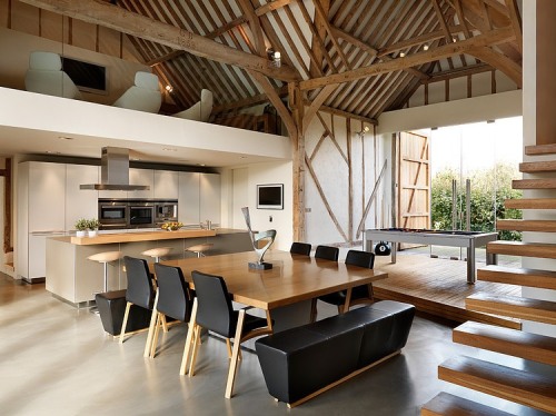 Thatched Barn by Bulthaup by Kitchen Architecture. (via Thatched Barn by Bulthaup by Kitchen Archite