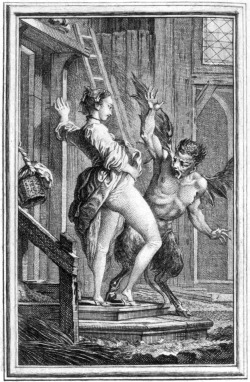 Jourdepluie91:  Perretta Frightens The Demon – Illustration By Charles-Dominique-Joseph