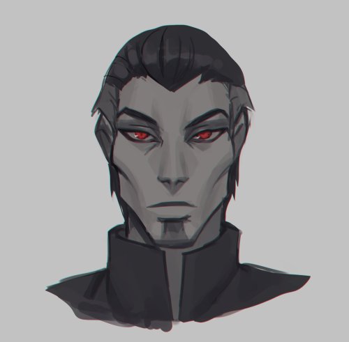 Unmasked Jhin doodle I did in yesterday’s class. Headcanon heavily inspired by @kisindiaan &lt;33