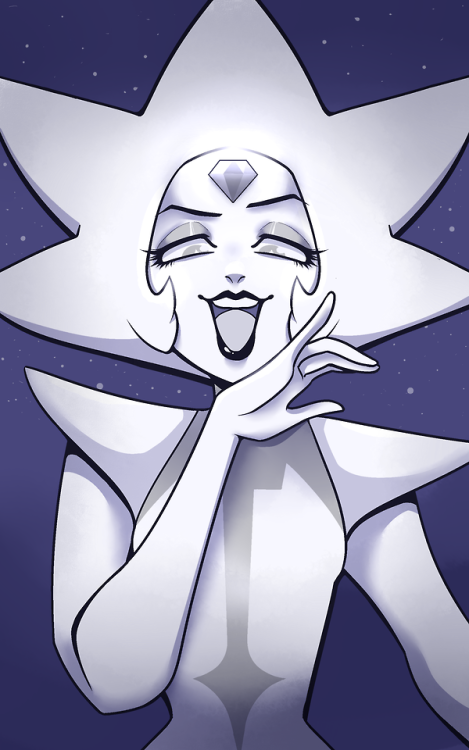 OHOHOHO~White Diamond has some serious anime vibes
