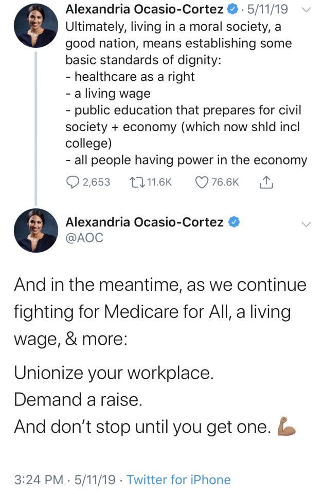 odinsblog:  When we say “tax the rich,” we mean nesting-doll yatch rich. For profit prison rich. Betsy DeVos, student-loan-shark rich.  Trick-the-country-into-war rich. Subsidizing-workforce-w-foodstamps rich.  Because THAT kind of rich is simply