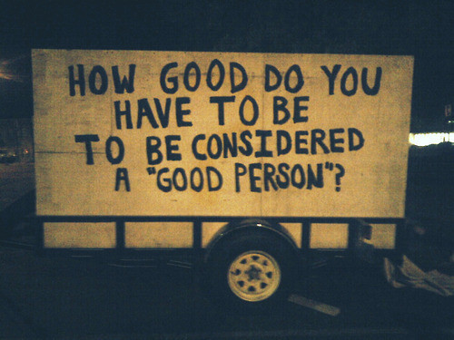 fuck being good i will be myself