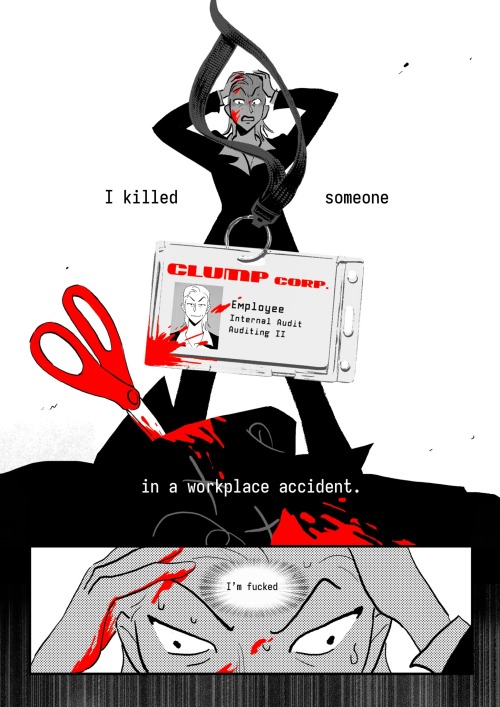 Kicking Off #CLUMPtober With A 10-page Preview Of My New 90-page Corporate Comedy Comic, CLUMP