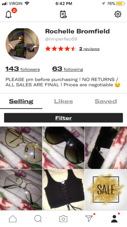 Hey guys, if you have depop you should really follow me, selling some dope items for super cheap..  