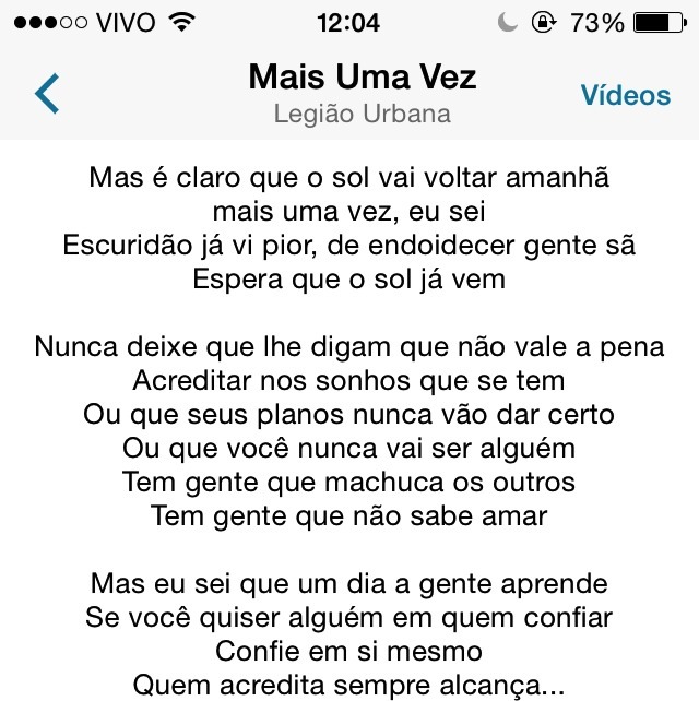 Vem que o bom astral vai dominar o mundo.