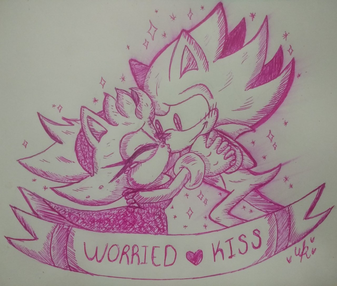 Shadow the Hedgehog Admiring Lavender (Sonic X Redraw) : r