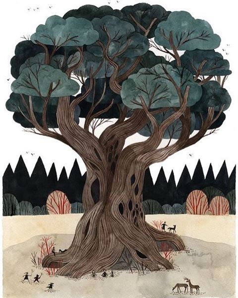 Wildwood illustrated by Carson Ellis @carsonellis #illustration #childrensbook #childrensillustratio