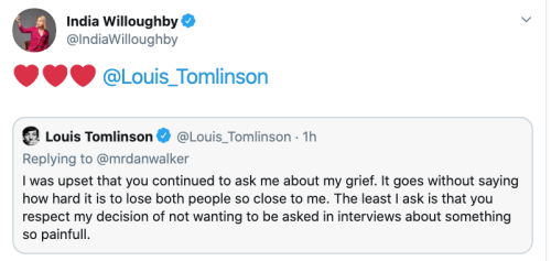 dailytomlinson: Media showing supportive after Louis rude interview not respecting his boundaries on