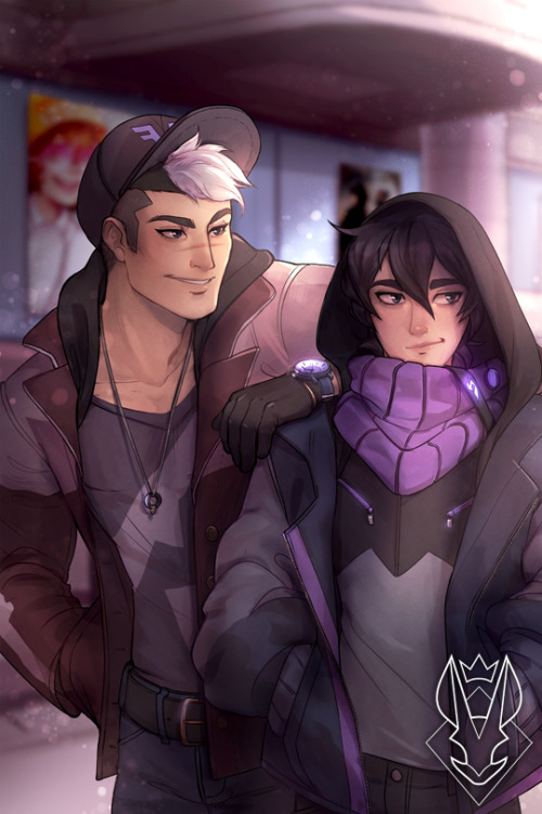 Just realized I never posted the full versions of my pieces from the Voltron Lookbook!! oooops (^:Sh