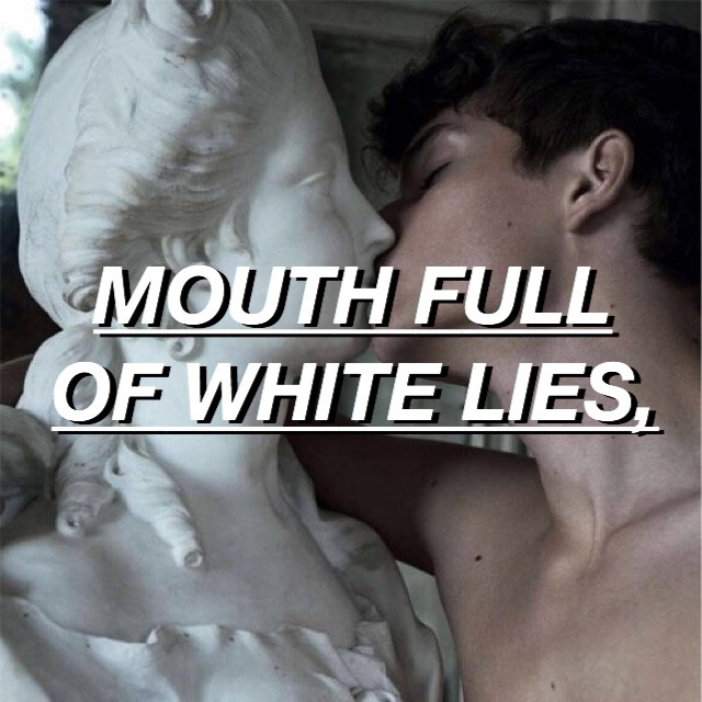 paleforyoutoo:  “i can’t find you sleeping in the body next to me,”