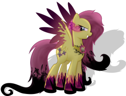 datdrunkpone:  The loss of kindness by ~brandyfriend5432   This is basicly what I look like in my changeling morph,but I am my OC obviously,and instead of pink it is orange