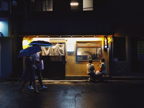 Yeoljeongdo in the rain. 