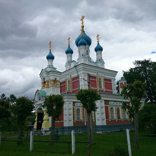 #Church of the #Intercession ⛪, #Gatchina, #Russia #travel 🌍   #Церковь