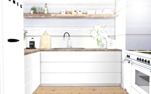 hvikis:  Kitchen counters &amp; cabinets ▪ mesh converted/edited by veranka (needed)  I&rsq