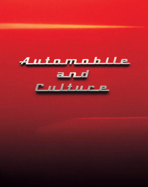 chromeography: Automobile and Culture exhibit logo, New York, 1984 by Ivan Chermayeff and Keith Helm