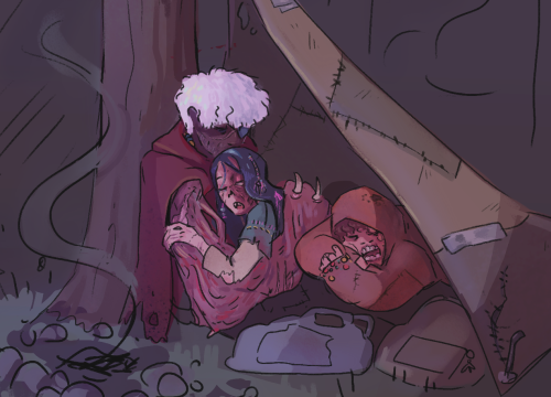 So I Made Shaperaverse OCs! Their Names (from Left To Right) Are Big, Little And Middle, And I Love Them