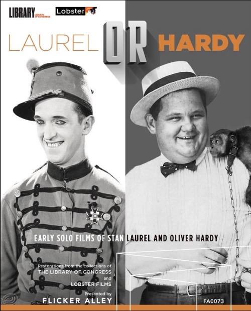 Flicker Alley Announces Laurel or Hardy: Early Films of Stan Laurel and Oliver Hardy                