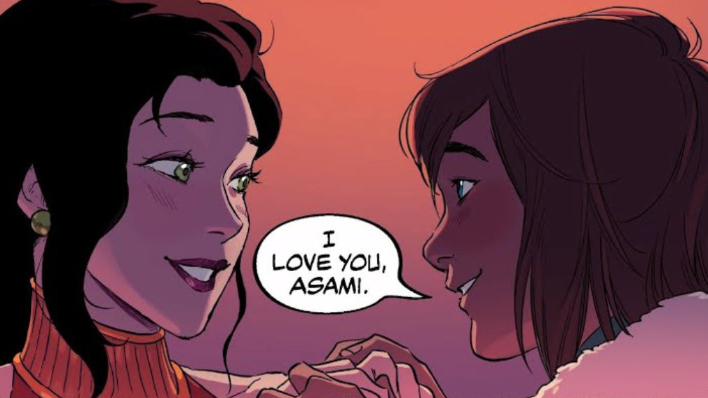 mistysutton:korra &amp; asami, turf wars issue #3