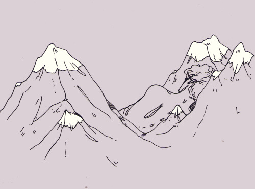 maroon-moon:  st-pam:  The three of them together, resting in their landscapes1 2 3   FAVORITE 