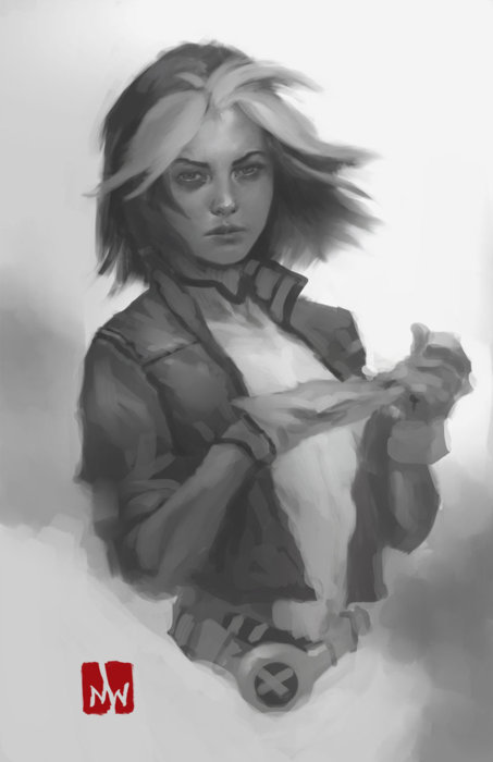 towritecomicsonherarms:  A rogue fancasts to go with my Gambit Fancast.Lyndsy Fonseca